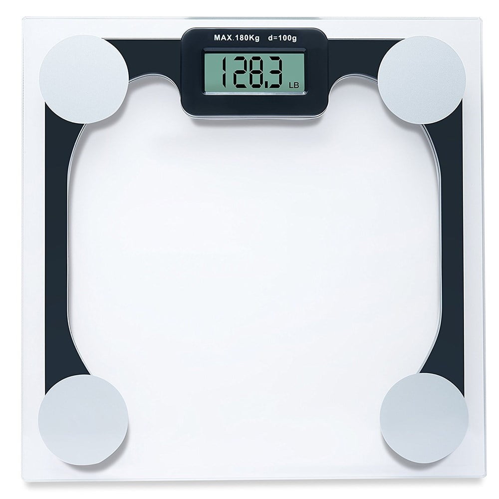 Weighing Scale Modern Digital Scale Bathroom Scales 400 lb. Capacity