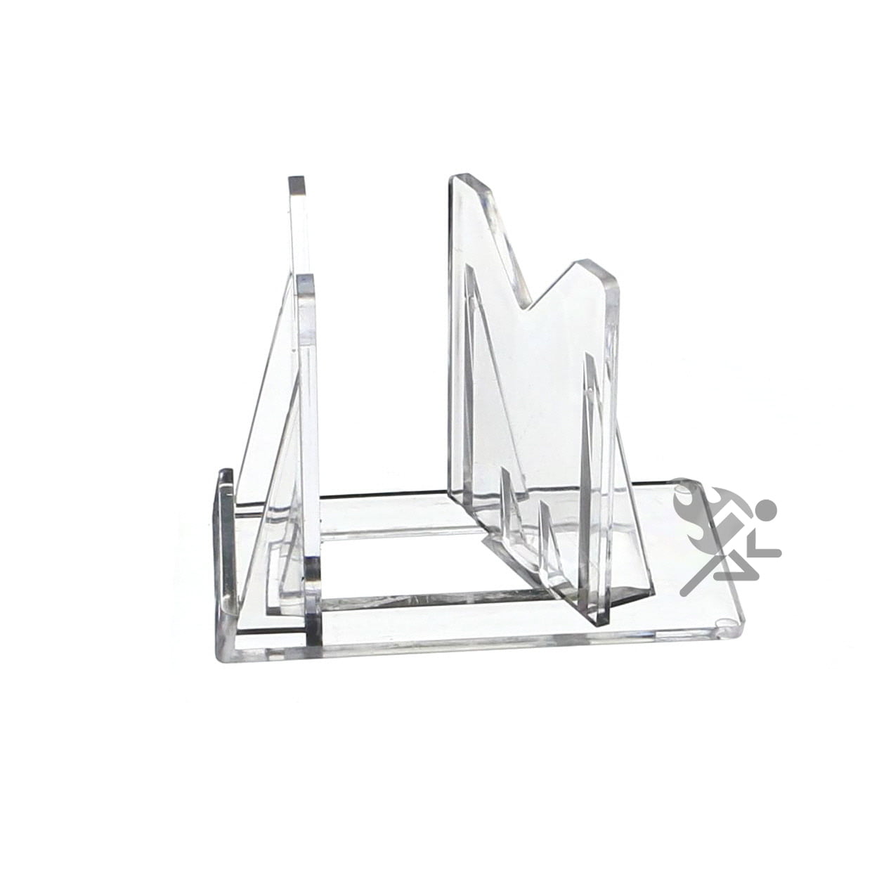 1 Packs of Fishing Lure Display Stands Adjustable Acrylic Good Easel Useful N3L9