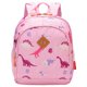 thumbnail image 1 of Mochila JinBeryl para niños pequeños, 12 pulgadas, color rosa dinosaurio, 1 of 7