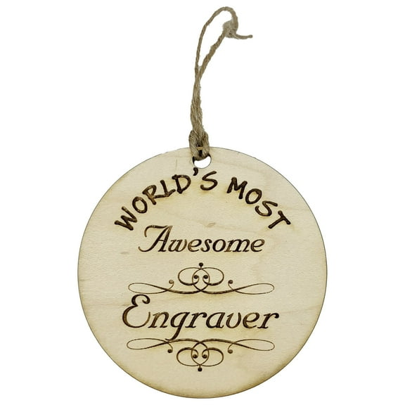 Worlds most Awesome Engraver - Ornament