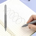 thumbnail image 5 of Summer Saving!Back_to_School Supplies Under $1 dollars!Gel Pens, Gel Pens Fine Point 0.5mm Smooths Writing Retractable Gel Pens With Refillable Ink For OfficeAnd Journaling Use 1ml, Gray, 5 of 7