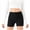 Black, variant on ZQUUVOU Kids High Waist Bike Shorts Slimming Spring Summer Activewear Shorts with Pocket Yoga Shorts for Boys Girls Yellow