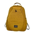 thumbnail image 3 of Bolsa de tenis, mochila organizadora de tenis profesional multiusos, 33 x 15 x 44 cm, gran capacidad, para mujeres y hombres, bolsa de pickleball amarillo, 3 of 8
