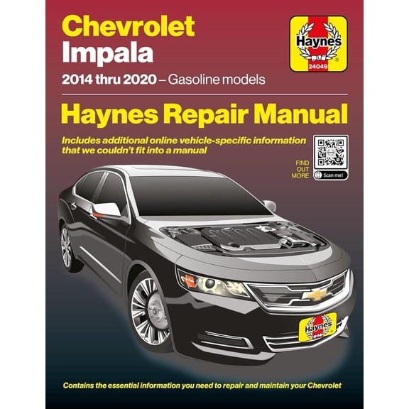 Chevrolet Impala (2014-2020) Repair Manual
