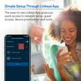 thumbnail image 4 of Linksys WHW0301 Velop Intelligent Mesh WiFi System: AC2200 Tri-Band Wi-Fi Router, Wireless Network for Full-Speed Home Coverage (White, 1-Pack), 4 of 10
