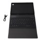 thumbnail image 1 of Funda con teclado magnético para tableta, con panel táctil desmontable de TPU y ranura para lápiz, color negro, para Tab A8 de 10,5 pulgadas, SM X200, X205 y X207, sin panel táctil., 1 of 14