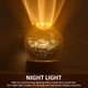 thumbnail image 2 of Luz de bola de cristal Sistema Solar luz nocturna lámpara de cristal luz decorativa lámpara de noche decoración del espacio, 2 of 4