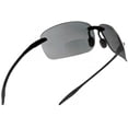 thumbnail image 2 of Maui Sports Navigator Bi-Focal Sun Readers Sunglasses Ultra Flex TR90 Black - 3.5 / Black, 2 of 6