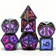 thumbnail image 1 of Juego de dados metálicos de 7 piezas para Dungeons and Dragons DND 5e RPG, regalo para juegos de mesa de rol, regalo de cumpleaños, Navidad, Acción de Gracias, Halloween, 1 of 4