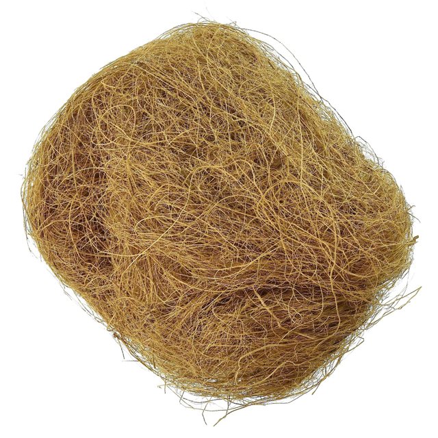 Methold Nido de pájaros 100, fibra de coco Natural estéril para pájaros pequeños, construcción de nidos, productos para aves Jaulas de pájaros Como se muestra 100 g