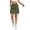 25# Green, variant on Summer Skirts for Women Elastic Waist Cargo Skort Casual Hiking Travel Golf Skirts Drawstring Knee Length Mini Skort Army Green S