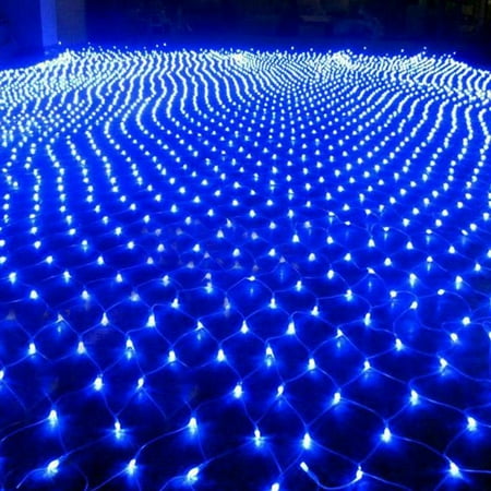 204 Led Net Mesh Fairy String Christmas Lights Style 204 Led Net Mesh Fairy String Christmas Lights Style Blue