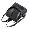 thumbnail image 4 of Mochila impermeable para mujer, bolso escolar de piel sintética, cremallera para estudiantes, paquete de cosméticos para teléfono portátil Irene Inevent AP000931-00, 4 of 7