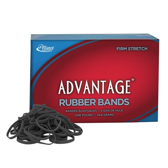 Alliance Rubber ALL-57305 Rubberband, Black, #30
