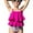 A769-Hot Pink, variant on BJUTIR Girls Bathing Suits Two Piece Bikini Set Swimsuit With Ruffle Trim Floral Print Tankini For Teen Youth Relaxed Fit Summer Beachwear Pink Size 7-8 Years