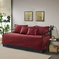thumbnail image 2 of Madison Park Ridge 6 Piece Reversible Daybed Cover Set Daybed, 2 of 5