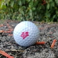 thumbnail image 3 of Ball Tatt Golf Ball Stamp Self-Inking Quick-Dry Stamper, Fuchsia Red, Hibiscus, 3 of 9