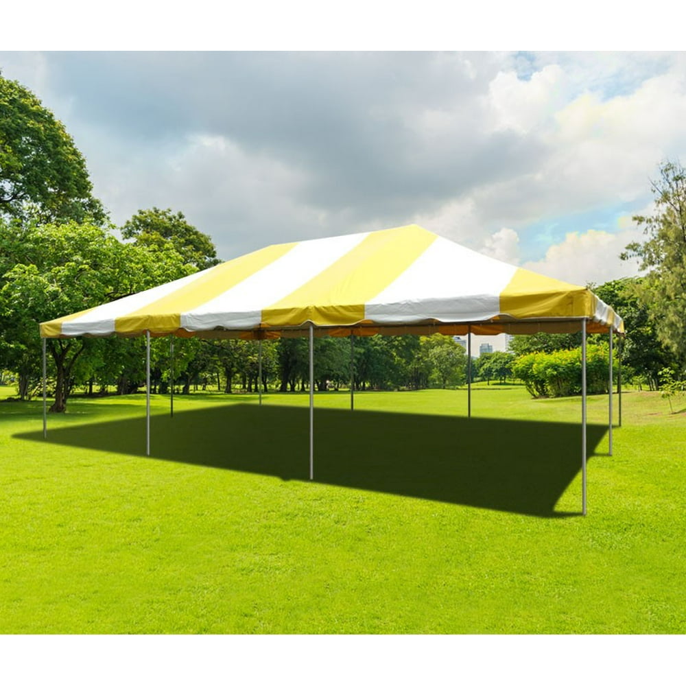 Party Tents Direct Weekender West Coast Frame Event Party Tent, Yellow