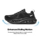thumbnail image 4 of Zapatillas deportivas para hombre NORTIV 8 SNWS247M talla 11 negras, 4 of 8