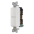 Broan Rocker Switch Broan P2RW 2 Function Rocker Switch Wall Control, White - Walmart.com
