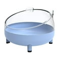 thumbnail image 2 of FashionCha Bath house for small animals bath container Hamster bath box for Chinchilla mice Blue, 2 of 9