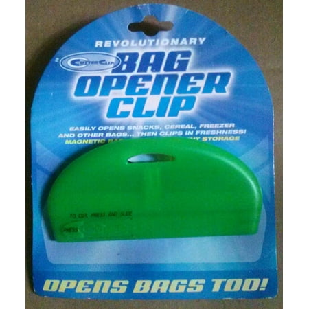 

Cutter Clip Revolutionary Bag Opener Clip
