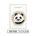 thumbnail image 2 of 5 Pcs Patch à Repasser Pratique Patch Unique Panda Vêtements Patch DIY Vêtements Patch, 2 of 4