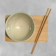 thumbnail image 3 of 10 Pairs Natural Wooden Chopsticks Reusable, Dishwasher Safe, Healthy  Classic Chinese Style for Kitchen, Dining, Noodles & Gourmet Meals - 9.8 inch Sandalwood, 9.8 Inch, 3 of 6