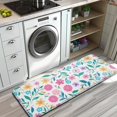 thumbnail image 3 of Pioneer Flower Floral Print Pattern Kitchen Rug Mat,Kitchen Runner Rugs Non Skid Washable,Decorative Kitchen Floor Mats for Kitchen,Sink,Laundry,17"x47.2", 3 of 7