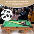 thumbnail image 4 of HORIALENCE 2Sets Pool Table Net Frame Black Corner for Billiard Table, 4 of 5