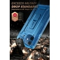 thumbnail image 5 of SUPCASE Unicorn Beetle Pro Series Case for iPhone 12 / iPhone 12 Pro (2020 Release) 6.1 Inch, Built-in Screen Protector Full-Body Rugged Holster Case (TTBlue), 5 of 9