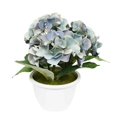 thumbnail image 1 of Puleo International 297-TB807 Artificial Potted Hydrangea Flower, 1 of 1