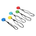thumbnail image 4 of Juguete Para Masticar Para Bebés, Juguetes Para La Dentición, Material De Silicona De Forma Redonda De 5 Colores, Sin BPA Y PVC Para Interiores ANGGREK Descripción de la referencia, 4 of 5
