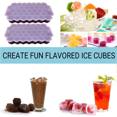 thumbnail image 5 of Bandeja para Hielo, Bandeja para Hielo para Hacer Hielo Hexagonal, Incluye 2 Bandejas, 5 of 5
