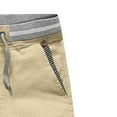 thumbnail image 5 of Sngxgn Mens Outdoor Casual Elastic Waist Lightweight Fishing Hiking Shorts(Khaki,L), 5 of 5