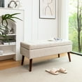 thumbnail image 5 of Bedroom Storage Bench With Wheels - Easy Mobility, 43.3"x17.7 End Practical And Chic,, 5 of 5