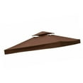 thumbnail image 3 of Cubierta superior del dosel Lona de refugio Parasol impermeable Toldo de refugio Carpa superior Café, 3 of 9