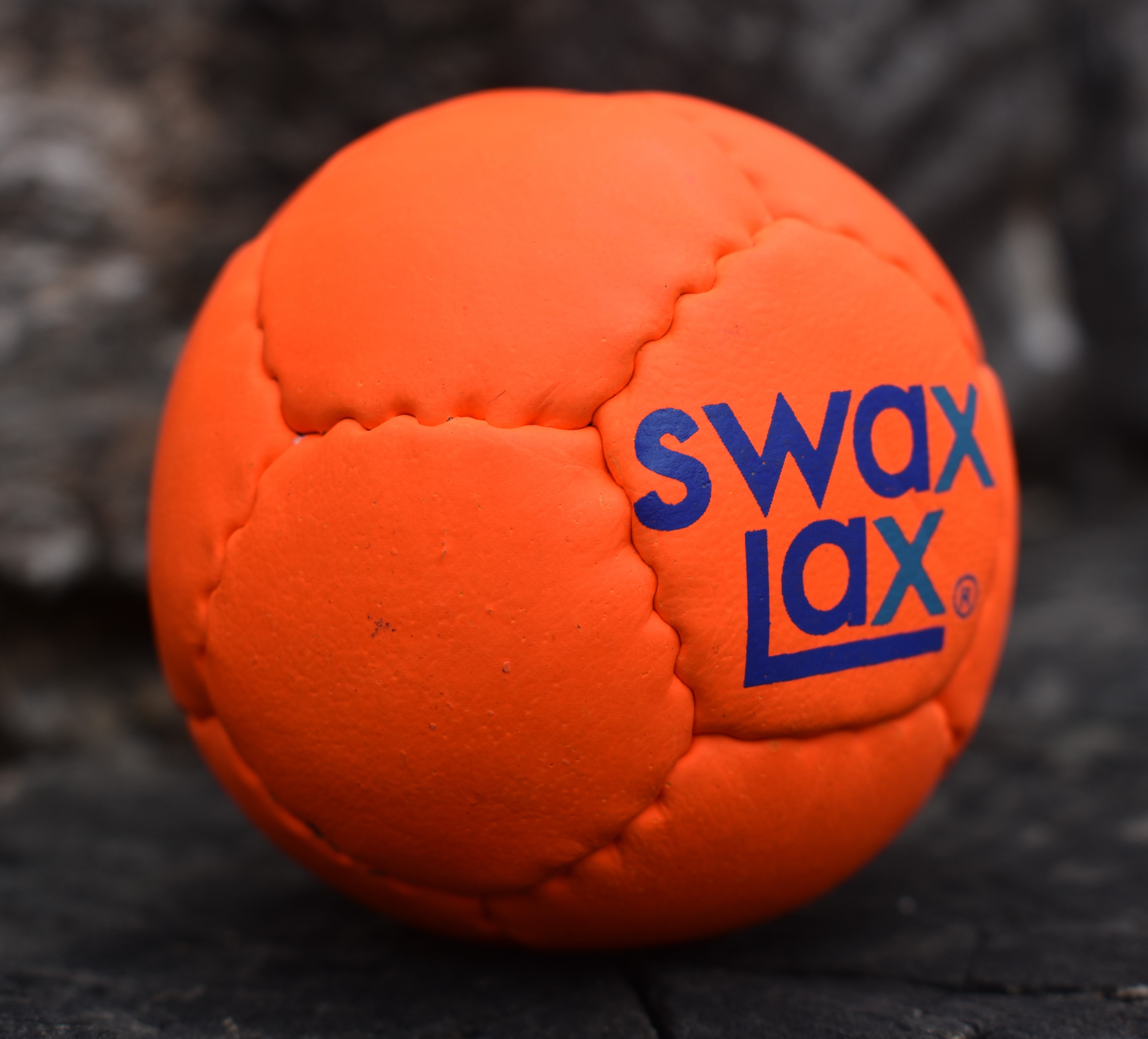 SWAX LAX Balls 1-Pack Soft Weighted Lacrosse Training Ball White Swax Lacrosse Ball Bundle with 1 Performall Sports Bag 0600-1P 