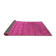 thumbnail image 2 of Ahgly Company Indoor Round Abstract Pink Contemporary Area Rugs, 6' Round, 2 of 4