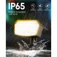 thumbnail image 3 of Focos solares HIBOITEC 59 LED que cambian de color, 6 paquetes, 3 of 8