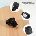 thumbnail image 5 of 2 PCS motorcycle MIRROR ADAPTORS CONVERTS CLOCKWISE 8MM TO 10MM BLACK, 5 of 5