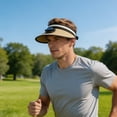 thumbnail image 5 of Outdoor Wide Brim Sun Hat with Solar Fan, Sun Bucket Hat for Men Women, Sun Protection Hat, Bucket Fishing Hat with Fan Built in, 5 of 6