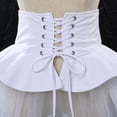 thumbnail image 5 of GRACEART Steampunk Women's Tulle Skirts Waist Belt for Women Ruffles Pirate Corset Costumes, 5 of 7