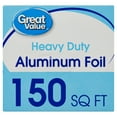thumbnail image 5 of (12 pack) Great Value Heavy Duty Aluminum Foil, 150 Sq ft, 5 of 9