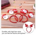thumbnail image 2 of Toystoory Guante de cuernos de Navidad, banda para el cabello, diadema Universal roja de primavera, accesorios de estilismo para disfraces de muñecos de Kits de decoración para fiestas Cuerno Toystoory HA069511-02, 2 of 6