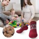 thumbnail image 4 of Calcetines de suelo borrosos para hombres y mujeres calcetín cálido para alfombra calcetín para dormir para dormitorio para Navidad, 4 of 8