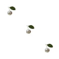 thumbnail image 4 of Yuarrent Cherry Disco Balls Decoración Kawaii Mirror Ball Simulado Fruit Shape Glass Home Decor para Bar Silver single 10cm Type1 NO1, 4 of 6