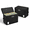 Black-15.6"x11.4"x7.5",2pack, variant on Comic Book Storbox With Lock Bin 2pack