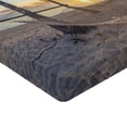 thumbnail image 2 of Ambesonne Tropical Fitted Sheet, Paradise Beach Palms, Full Size, Multicolor, 2 of 3