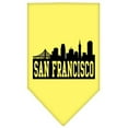thumbnail image 6 of Pet and Dog Bandana Screen Printed, "San Francisco Skyline", 6 of 10